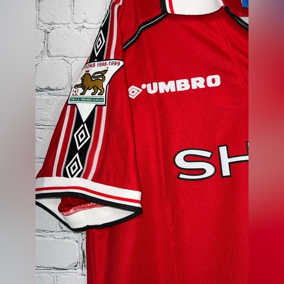 BECKHAM‎ MANCHESTER UNITED 1998 HOME JERSEY - NWT ⚽️🔥💯 - Picture 3 of 5